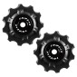 GALET DERAILLEUR ROUTE TRIPEAK 11-11 DENTS 11/10V. CAMPAGNOLO NOIR (BLISTER DE 2) 4710243283127