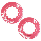 ECROU DISQUE DE FREIN CENTER LOCK TRIPEAK ALUMINIUM ULTRA LEGER 7g ROSE - SERRAGE INTERNE (VENDU A LA PAIRE) 4710243294406