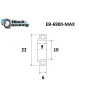 ROULEMENT CADRE SUPENDU BLACKBEARING MAX 10x22-9/6 mm (6900-E 2rs) 3760365231484