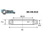 ROULEMENT JEU DE DIRECTION BLACKBEARING MAX 30.15x41-6.5 / 7.1 mm (B10 - 30.15x41x6.5/7.1 mm 45/90) 3760290190566