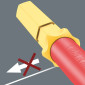 EMBOUTS/LAMES INTERCHANGEABLES ISOLE WERA KOMPAKT VDE 60 A FENTE/PLAT 1x5,5x157 mm JAUNE/ROUGE (VENDU A L'UNITE) -MARQUE ALLEMANDE POUR LES ATELIERS- 4013288228468