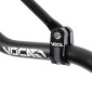 HANDLEBAR FOR 50cc MOTORBIKE VOCA CROSS - ALUMINIUM T6 - Ø22,2mm W 805mm H94mm - BLACK 3700948183939