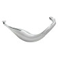 EXHAUST FOR 50CC MOTORBIKE VOCA CROSS CHROMED FOR SHERCO 50 SM-R, SE-R (LOW MOUNTING - BLACK ALUMINIUM SILENCER) 3700948229361