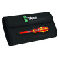WERA VDE KOMPAKT - INSULATED HANDLE + INTERCHANGEABLE BLADES Red/yellow (SET 18 PIECES) - German tools for workshop. 4013288106599
