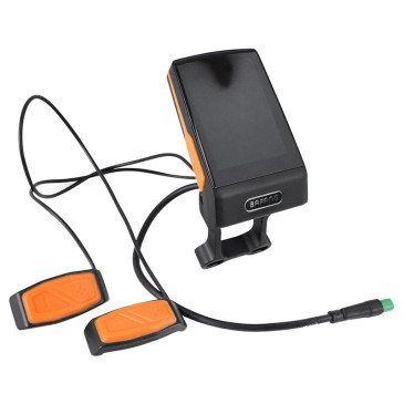 COMPTEUR / DISPLAY AVEC UNITE DE COMMANDE VAE BAFANG DP C263 CANBUS POUR MOTEUR CENTRALE M820 NOIR AVEC BLUETOOTH (LONGUEUR CABLE 230 mm) 3700948291535