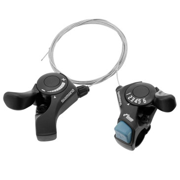 MANETTE VTT SHIMANO TOURNEY SL-TX30 3x6V. (PAIRE) 4524667602255