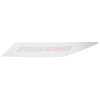 AUTOCOLLANT/STICKER/DECOR "RS 660" DE QUEUE ARRIERE GAUCHE ORIGINE APRILIA 660 RS LAVA RED 2020-2022 -2H004027-