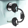 TOP CASE 32L ORIGINE PIAGGIO 50-125 PRIMAVERA 2012> AMABILE GREEN (VK) -CM272947-
