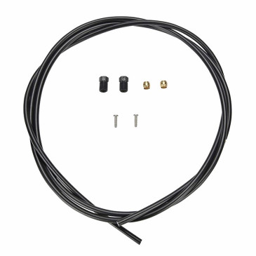 DURITE SHIMANO POUR FREIN A DISQUE VTT 1000MM AVEC EMBOUT BH90 NOIR - GAINE HYDRAULIQUE M8000, M7000, M9000, M9020, M985, M988, M820, M785 4524667721017