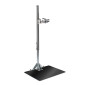 PIED D'ATELIER DE REPARATION VELO PROFESSIONNEL GIST OPUS LIFTER SUPPORTE 30KGS - AVEC PLAQUE METAL (HAUTEUR REGLABLE PAR MANIVELLE INCLUS OU VISSEUSE NON INCLUS) 8013271369136
