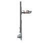 PIED D'ATELIER DE REPARATION VELO PROFESSIONNEL GIST OPUS LIFTER SUPPORTE 30KGS - AVEC PLAQUE METAL (HAUTEUR REGLABLE PAR MANIVELLE INCLUS OU VISSEUSE NON INCLUS) 8013271369136