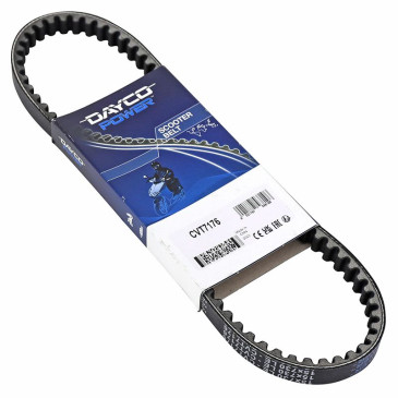 COURROIE SCOOT ADAPTABLE PEUGEOT 50 SC/HONDA 50 LEAD (730 x 15 x 8) -DAYCO POWER- 8021787568196