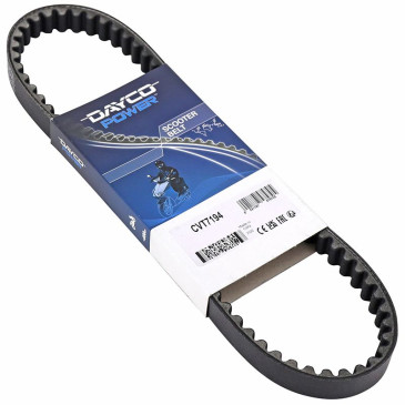 BELT FOR SCOOT PIAGGIO 50 ZIP 2-STROKE AND 4-STROKE 2000>/VESPA LX 2-STROKE AND 4-STROKE 2005>/VESPA ET2/VESPA ET4/ITALJET 50 TORPEDO (732x18,5) -DAYCO- 8021787575705