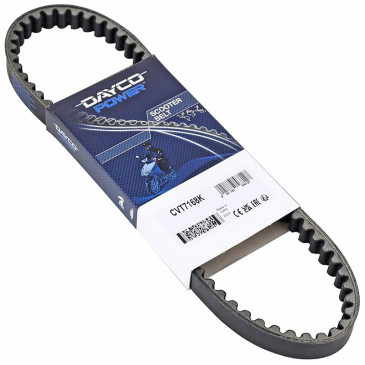 BELT FOR SCOOT PIAGGIO 50 QUARTZ 1992>1996/SFERA 1994>1997/VESPA ET2 1997>2004/ZIP 1992>1999/KYMCO 50 FEVER/K12 (724x17,5) -DAYCO KEVLAR- 8021787568127