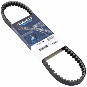 COURROIE SCOOT ADAPTABLE MBK 50 EVOLIS, FIZZ/YAMAHA 50 AXIS, BREEZE/KEEWAY 50 RY6/MALAGUTI 50 F10 (792 x 16,5 x 8) -DAYCO KEVLAR- 8021787568172