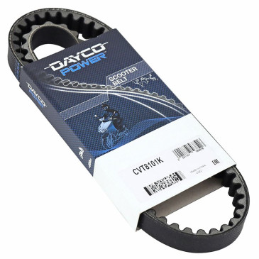 BELT FOR SCOOT PIAGGIO 50 NRG 2000>/TYPHOON 2000>/APRILIA 50 MOJITO/SCARABEO 2-STROKE/GILERA 50 STALKER/RUNNER/ICE/ITALJET 50 JET-SET (811x18,5) -DAYCO- 8021787568516