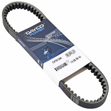 BELT FOR SCOOT KYMCO 50 AGILITY, BET&WIN, DINK, PEOPLE, SUPER 8, SUPER 9, TOP-BOY/SYM 50 FIDDLE 2, JET EURO-X 2011> (743 x 18 x 8) -DAYCO KEVLAR- 8021787568653