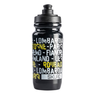 BIDON SKUAD MONUMENT NOIR JAUNE 550ml 8013271365992