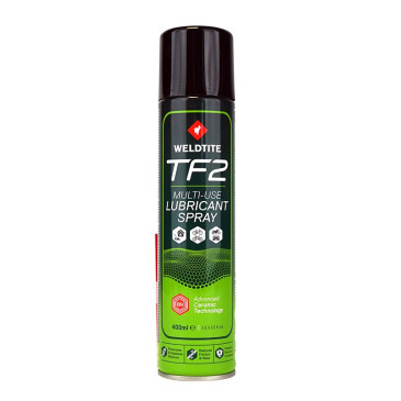 LUBRIFIANT VELO MULTI-USAGE WELDTITE TF2 AU TEFLON (AEROSOL 400ml) 5013863030157