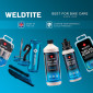 REPAIR KIT - FOR BICYCLE TUBELESS TYRE - MTB WELDTITE "FROM OUTSIDE" REPAIR WITH STRING PLUGS - IN BOX (GLUE 5g + MARKER + 5 STRANDS + SCRAPPER + NEEDLE + CUTTER) 5013863010142