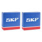 BEARING FOR CRANKSHAFT + SEALS - SKF- FOR MOPED SOLEX 3800 (KIT 6202+6203 ZKL) 3701213415106
