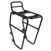 PORTE BAGAGE VELO AVANT FIXATION SUR TROUS FOURCHE NEWTON REGLABLE 24-29" POUR GRAVEL + CAGE CARGO POUR SACOCHE -poids maxi 10kgs- 3700948298992