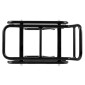 PORTE BAGAGE VELO AVANT FIXATION SUR TROUS FOURCHE NEWTON REGLABLE 24-29" POUR GRAVEL + CAGE CARGO POUR SACOCHE -poids maxi 10kgs- 3700948298992