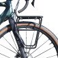 PORTE BAGAGE VELO AVANT FIXATION SUR TROUS FOURCHE NEWTON REGLABLE 24-29" POUR GRAVEL + CAGE CARGO POUR SACOCHE -poids maxi 10kgs- 3700948298992