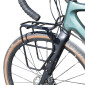 PORTE BAGAGE VELO AVANT FIXATION SUR TROUS FOURCHE NEWTON REGLABLE 24-29" POUR GRAVEL + CAGE CARGO POUR SACOCHE -poids maxi 10kgs- 3700948298992
