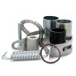 POT 50 A BOITE VOCA CROSS BESTIA POUR RIEJU 50 MRT (PASSAGE HAUT - SILENCIEUX ALU NOIR EMBOUT ANODISE ROUGE) 3700948306765