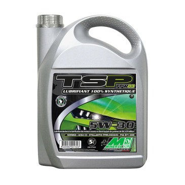 HUILE MOTEUR 4 TEMPS MINERVA AUTO SYNTHESE TSP 5W30 (100% SYNTHESE POUR MOTEURS FAP DIESEL ET ESSENCE) ( 5L) 3324960021323