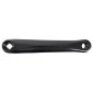 MANIVELLE GAUCHE 175 NEWTON ALU FORGE ETROITE NOIR (SUR CARTE) 3700948071939