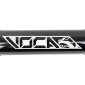 EXHAUST FOR 50cc MOTORBIKE VOCA CROSS CHROMED FOR SHERCO 50 SM-R, SE-R (TOP MOUNTING -BLACK ALUMINIUM SILENCER) 3700948275955