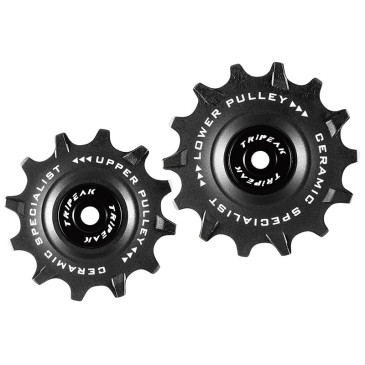 GALET DERAILLEUR VTT TRIPEAK 12-14 DENTS G5 CERAMIQUE 12/11V. SRAM EAGLE / EAGLE AXS NOIR (BLISTER DE 2) 4710243281581