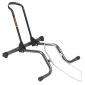 PRESENTOIR/SUPPORT 1 VELO STABILUS 2.0 PLIABLE FIXATION ROUE AVANT OU ARRIERE COMPATIBLE 26"-27.5"-29"-700C INOX 8013271299976