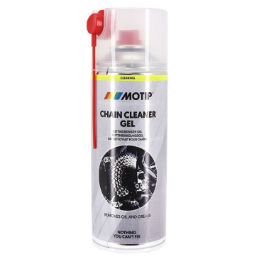 NETTOYANT CHAINE MOTIP CLEANER GEL (AEROSOL 400mL) 8711347204786