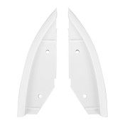 PROTECTION D'ANGLE ARRIERE POUR TROTTINETTE COMPATIBLE XIAOMI M365, ESSENTIAL, 1S, PRO, PRO 2 BLANC -SELECTION P2R- 7427135771729