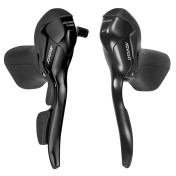 LEVIER/MANETTE ROUTE/GRAVEL MICROSHIFT ADVENT X 10V. ALU NOIR (PAIRE) COMPATIBLE DISQUE A CABLE (NON COMPATIBLE SHIMANO) 3700948300718