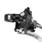 DERAILLEUR VTT AVANT MICROHSIFT 7/8V. A COLLIER 34.9 POUR TRIPLE PLATEAU 12x34x24 TIRAGE HAUT/BAS (AVEC COLLIER ADAPTATEUR 28.6) (COMPATIBLE SHIMANO) 3700948302538