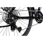 VELO MUSCULAIRE VTC BIKE 28 LEADER FOX ESPIRIT 2025 HOMME NOIR 9V CADRE ALU 20,5 POUCES (TAILLE ADULTE 183 à 190 cm) 8592826101556