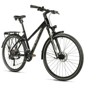 VELO MUSCULAIRE VTC 28 LEADER FOX ESPIRIT 2025 FEMME NOIR 9V CADRE ALU 16,5 POUCES (TAILLE ADULTE 158 à 168 cm) 8592826102867