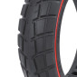 PNEU TROTTINETTE PLEIN 230 X 50 NOIR LISERET ROUGE (POUR DUALTRON RAPTOR 2) 8435764436154