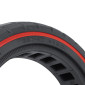 PNEU TROTTINETTE PLEIN 230 X 50 NOIR LISERET ROUGE (POUR DUALTRON RAPTOR 2) 8435764436154