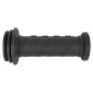 POIGNEE CITY ENFANT NOIR AVEC PROTECTION CHOC L100mm (PAIRE) DIAM 17.5 3700948299203