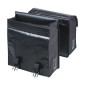 SACOCHE ARRIERE VELO DOUBLE BASIL URBAN LOAD IMPERMEABLE NOIR 48-53L (8x38x30cm) COMPATIBLE SYSTEME MIK (COMPATIBLE AVEC 157030 INCLUS) 8715019183256