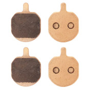 PLAQUETTE DE FREIN TROTTINETTE FORME CARRE (CUIVRE 1.8mm DIAm 18.5 MM) (VENDU PAR PAIRE) -SELECTION P2R- 9504726743988