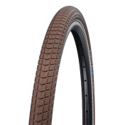 PNEU VTC URBAIN 700 X 38 (29 x 1,50) SCHWALBE BIG BEN TR MARRON (40-622) RENFORT K-GUARD FLANC REFLEX 4026495666558