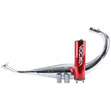 POT 50 A BOITE VOCA CHROMED POUR SHERCO 50 SM-R, SE-R (PASSAGE BAS - SILENCIEUX ALU ROUGE) 3700948229354