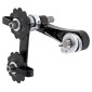 TENDEUR DE CHAINE / GUIDE VTT NOIR FIXATION SUR PATTE DERAILLEUR ARRIERE 3700948292549
