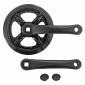 PEDALIER VTT P2R 8/9V. ALU NOIR 172.5mm 50-39-30 (BOITIER 110mm) PLATEAUX DEMONTABLES 3700948300282